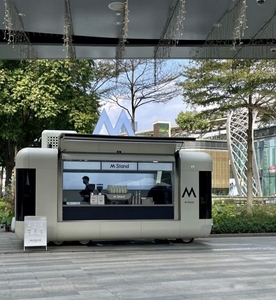 Đường phố nhượng Bộ Bánh Pizza cà phê phục vụ Kem giỏ hàng điện thoại di động cửa hàng Airstream thực phẩm Trailer cửa hàng - Product Image 4