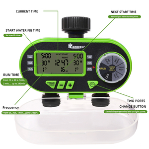 Sistema di irrigazione intelligente frequenza manuale Timer agricolo per il giardino irrigazione promozione programmatore Standard - Product Image 4