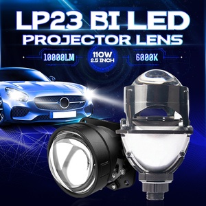 LP23ไฟหน้า LED H4 IP68 110W 12V 10000LM 6000K H4 LED โปรเจคเตอร์ Bi LED - Product Image 2