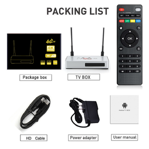 M96 4G LTE TV-Box Rk3229 Quad Core 2GB RAM 16GB ROM Android 7.1 OS Android TV-Box verwenden mobile Sim - Product Image 5