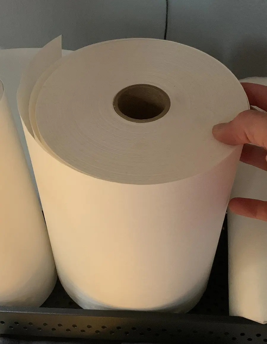 2 Unzen 2,5 Unzen weg geschnittener Polyester-Vliesstoff für Sticks tabilisator