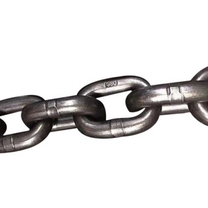高強度G80リンクチェーン溶接合金鋼リフティングチェーン亜鉛仕上げプレーン構造 - Product Image 3