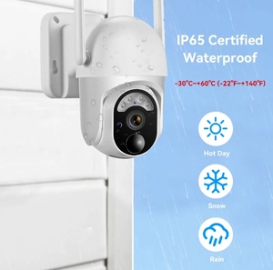 Ubox摄像机3MP WiFi 4g电池太阳能户外安全PTZ运动检测聚光灯闭路电视监控迷你ubox摄像机 - Product Image 3