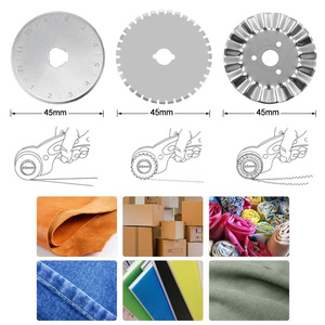 Döner kesici 45mm karton kutu dikiş kapitone rulo kumaş kesme terzi makas aracı elbise elbise yapma Diy aracı - Product Image 4