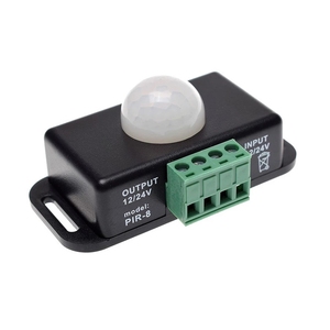 24V DC 12V 8A automática ajustable PIR interruptor Sensor de movimiento por infrarrojos IR Detector de luz módulo interruptor para LED lámpara de luz de tira - Product Image 3