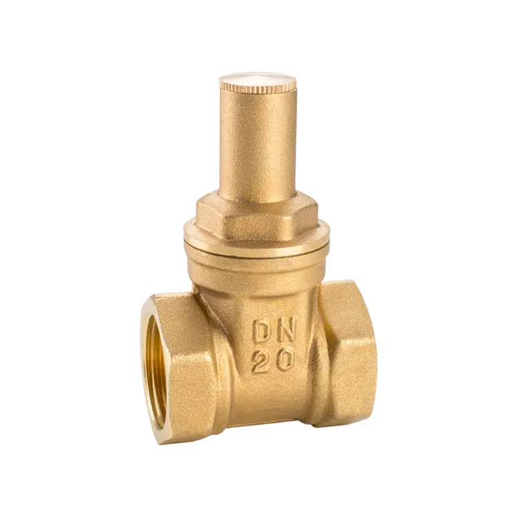 1-6 Inch Ditempa Mengunci Brass Gate Valve