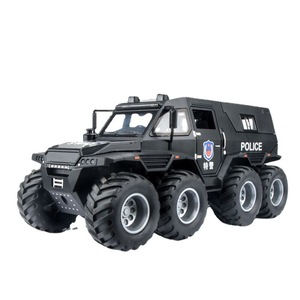 Miniauto <strong>1</strong>/<strong>24</strong> Alloy Car Model <strong>Toy</strong> Conqueror Shaman 8*8 Off-Road Vehicle Diecast Model With Sound and Light Pullback Car <strong>Toy</strong> - Product Image 1
