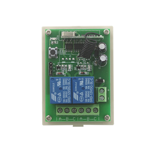 Zwei kanal iger drahtloser Universal-Lerncode 12V 433,92 MHz/315MHz HF-Fernbedienung - Product Image 4