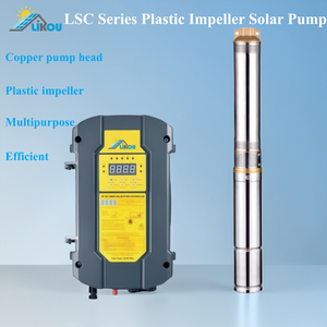 LIKOU DC 48V 400W 0,54 PS Hochdruck-Solar pumpe mit Hybrid-Kunststoff-Laufrad-Kupfer pumpen kopf - Product Image 2