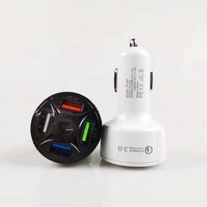 Yeni varış araba şarjı telefon hızlı şarj için 3.0 hızlı araba şarjı 4 Port USB şarj aleti 4 in 1 tip c adaptörü şarj 15W 3.1A - Product Image 4
