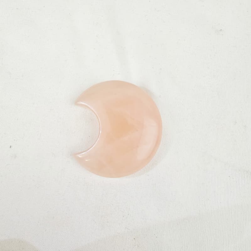 Rose quartz Moon