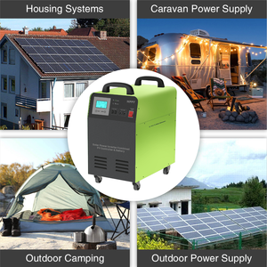 SNADI-sistema de energía Solar portátil, generador todo en uno de 1000W, 12V, 24V de CC, 110V, 220V de CA - Product Image 6