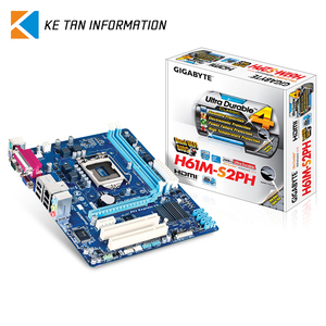 GIGABYTE GA-H61M-S2PH Refurbished Motherboard with INTEL LGA1155 <strong>Socket</strong> Supports 7th 5th Intel Core <strong>Processors</strong> - Product Image 3
