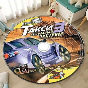 モダンスタイルアニメスタイルGTAゲームキャラクターカーペットカードロゴ抽象的なパターンカーペット