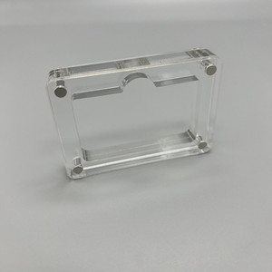 Bir yuvası yüksek şeffaflık akrilik manyetik emme kapak oyunları saklama kutusu sert kabuk kartuş kılıfı GameBoy ADVANCE GBA için - Product Image 4