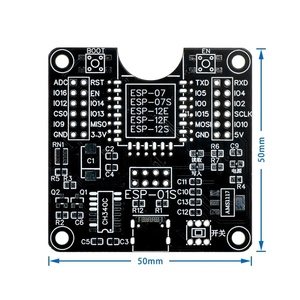 ESP8266 ESP-WROOM-32 scheda di sviluppo ESP32-WROVER Test programmatore Socket Downloader per ESP-12F ESP-01 ESP-07S ESP-12S ESP32