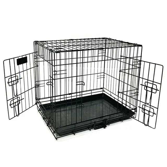 Hot Sale Stocked Solid Metal Pet Cages Dogs Kennel for pet cages & houses meuble dog