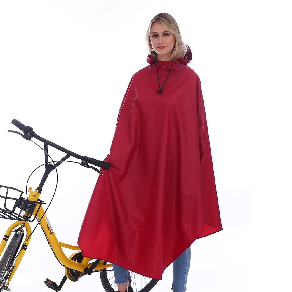 Bâche de pluie en PVC, Extra Large, réutilisable, pour cyclisme, Poncho