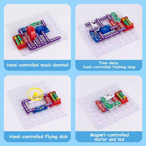 Kit di blocchi elettronici a circuito Kit scientifici per esperimenti di fisica per bambini circuito studenti regalo Creatie - Product Image 6