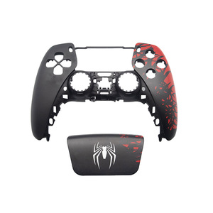 X913 ABS Faceplate Top Cover <strong>Custom</strong> Cover Spider Pattern for PS5 <strong>Controller</strong> Gamepad Joystick - Product Image 1