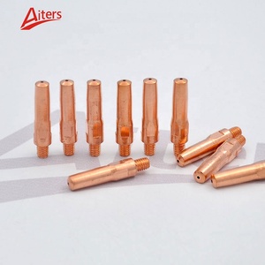 M6x40mm liên hệ với <span class=keywords><strong>tip</strong></span> Tương thích cho Pana Sonic mig mag Hàn ngọn đuốc hàng tiêu dùng liên hệ với lời khuyên 0.8 1.0 1.2 1.4 1.6 - Product Image 1