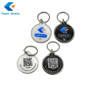 Custom NFC QR <strong>Code</strong> and URL Programmable Epoxy Nfc Pet ID Collar Qr <strong>Code</strong> Pet Tag for Dog / Cat N-TAG213 EM4305 - Product Image 2