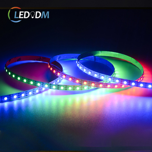 Tira de Led RGB RGBW programable de 5V, 12V, 24V, WS2811, WS2812, SK6812, TM1934, DMX512, tira de luz Led Digital RGB impermeable