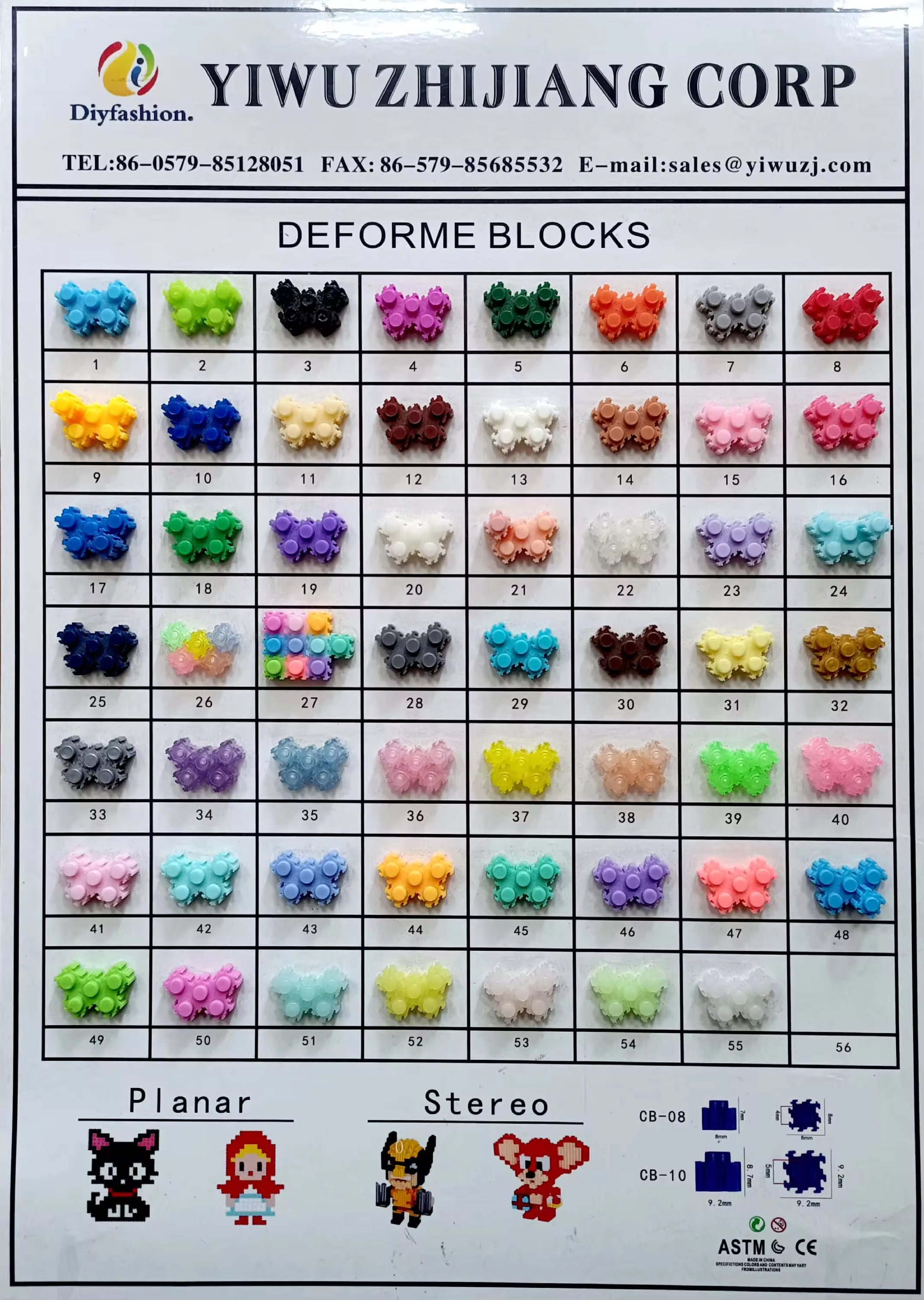 multi color