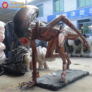 ที่มีคุณภาพสูงที่น่าสนใจจำลองมอนสเตอร์ขนาดชีวิตคนต่างด้าว ET รุ่นสำหรับขาย - Product Image 5