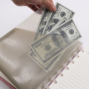 A4 A5 Tùy Chỉnh Note-Take Hệ Thống Disbound Pocket Divider Đĩa Màu Xám Pocket Divider Cho Disc Ring Máy Tính Xách Tay Phù Hợp Với Circa Arc <span class=keywords><strong>TUL</strong></span> - Product Image 2