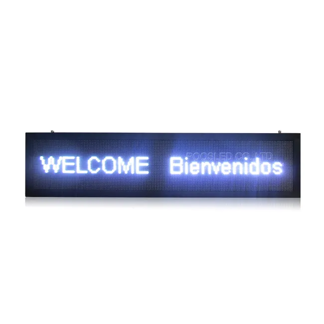 putdoor led display full color led scrolling signs electronic moving advertising message board p10 led display