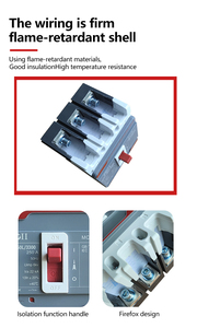 ZOII AC MCCB Circuit Breakers 100A 125A <strong>160A</strong> 250A <strong>400A</strong> Moulded Case Circuit Breaker Control Power - Product Image 4