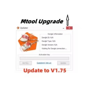 Actualización V1.75 de Mtool a 1,75 actualización de la herramienta de programador Mtool para versiones superiores a V1.34 Mtool - Product Image 1