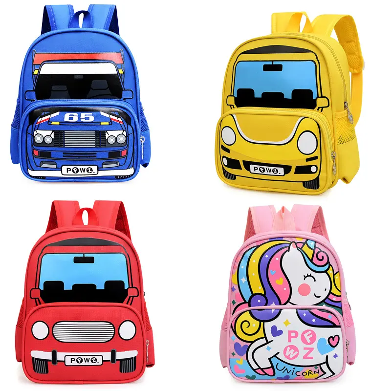Mochila pequeña para niños, Bolsa Escolar con dibujos animados, bonita mochila para guardería, mochila informal para niños y niñas