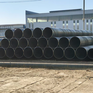 中国供应商的SSAW螺旋焊接碳钢管API 5L X60 X42 ASTM A252 EN1029 EMT结构管6m长GS认证 - Product Image 5