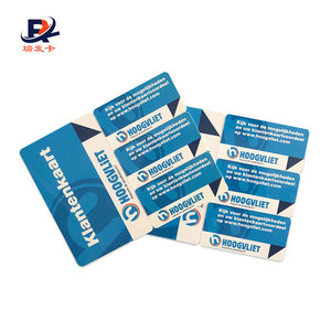 Tùy chỉnh in offset CR80 ba mini thẻ chìa khóa/Ba lên tiêu chuẩn nhựa Key tag Combo Thẻ PVC - Product Image 6