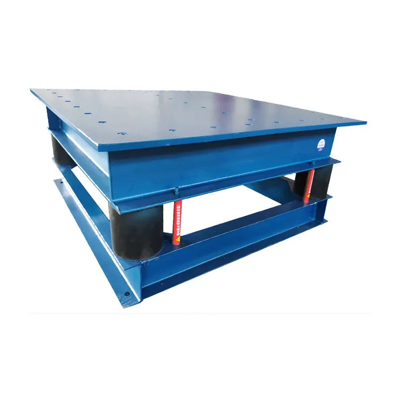 Personalize mesa vibratória para moldes de concreto máquina fazendo plataforma de vibração