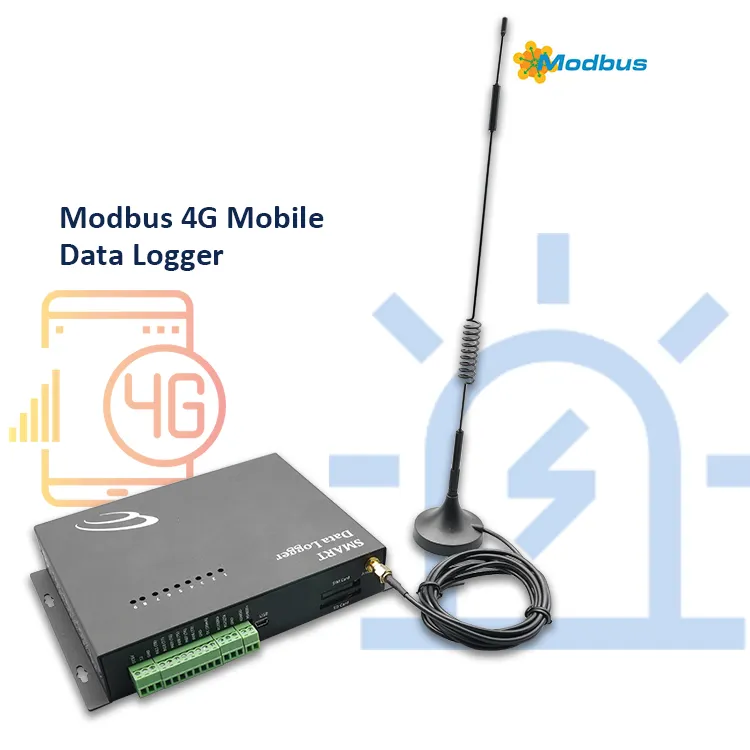Dispositif Modbus Enregistreur réseau 4G Température et enregistreur de données mobile Modbus 4G Système d'enregistreur de données de télémétrie