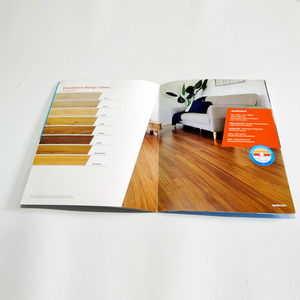 แผ่นปูเตียงพิมพ์ลายนิตยสารใบปลิวแบบพับได้สำหรับใช้ในธุรกิจงานสั่งทำ - Product Image 2