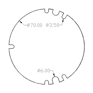 CE RoHs sertifikası yüksek PF 12W AC 120V beyaz yayan renk SCR karartma DOB LED modülü için LED Downlight & Bulblight - Product Image 2