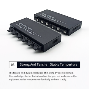 <strong>10</strong>/<strong>100M</strong> Fiber Converter 6 SC Fiber Port 2 <strong>LAN</strong> RJ45 UTP Port Duplex Fast Ethernet Fiber Optical Media Converter Switch 6F2E - Product Image 5