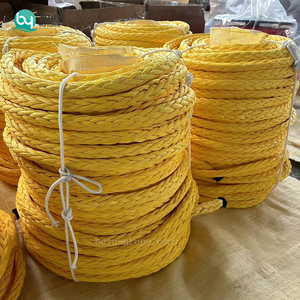 Chống UV 220m <span class=keywords><strong>uhmwpe</strong></span> dây Trọng lượng nhẹ 32mm 36mm cường độ cao hmpe 12 sợi bện dây thừng biển - Product Image 1