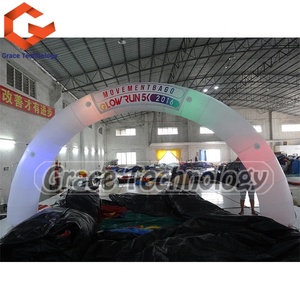 Thể Thao Ngoài Trời Racing Arch LED Chiếu Sáng Inflatables Arch Bắt Đầu Kết Thúc Dòng Inflatable Entrance Đối Với Sự Kiện - Product Image 6