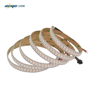 Benutzer definierte LED-Streifen leuchte Eingebauter IC 5V 144LEDs/M Doppel platine Voll farbig veränderbar Adressierbar Epistar 5050 Interner RGBIC - Product Image 2