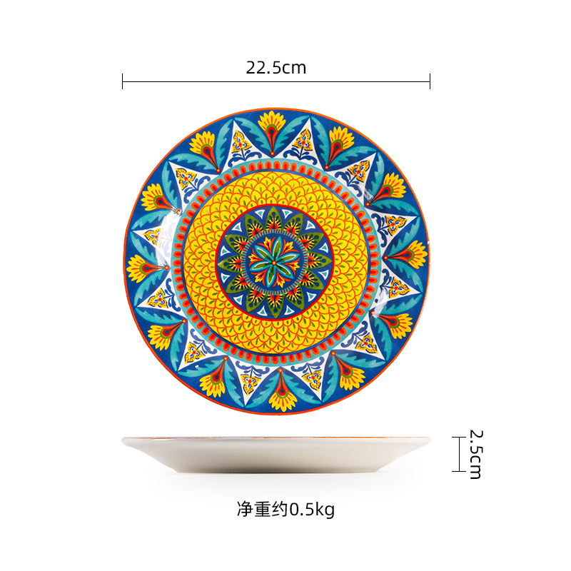 Havana 8,8 pouces assiette peu profonde