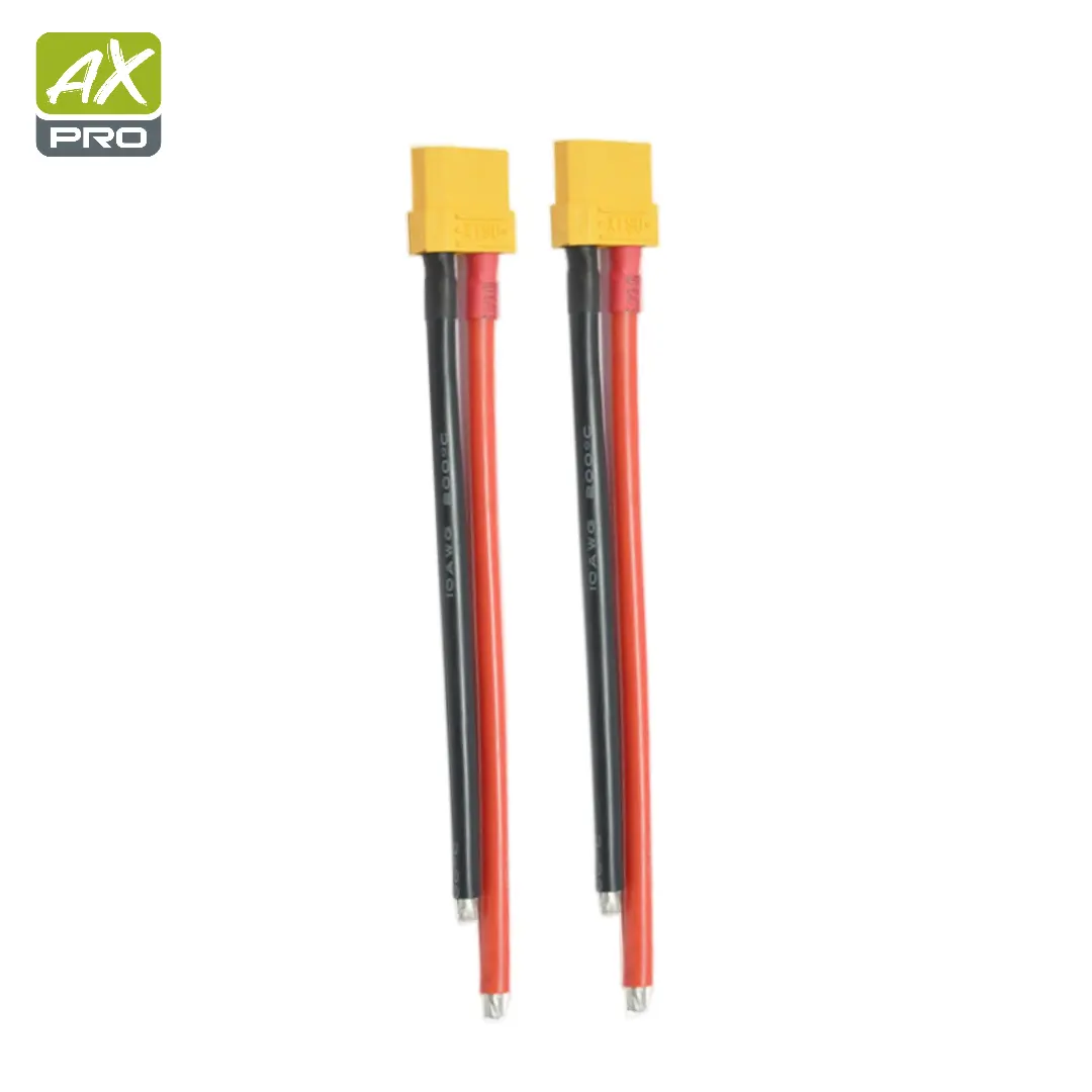 Customized new energy storage wire used XT90 connector for model airplane Ebike Cable 45A DC 500V Battery Charger Connector