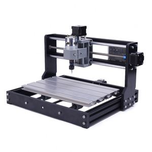 ANDUUK 3 Axis DIYデスクトップCNCルータキット3018 Pro彫刻ミニ彫刻彫刻ミニマシン3 in 1木彫り機 - Product Image 3