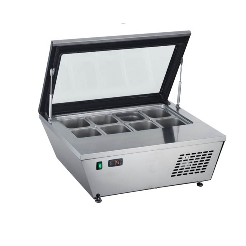 Ice cream freezer display cabinet commercial freezer