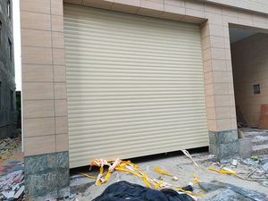 Motor de puerta de persiana enrollable Industrial de alta calidad 2024, ventana de persiana enrollable automática para garajes, edificios ZHTDOORS China