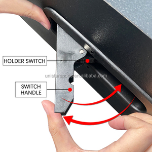 Thiết kế mới 4 trong 1 đa trò chơi bảng xoay bàn bi-a 7ft với bida, khúc côn cầu trên không, bóng bàn và ăn hàng đầu - Product Image 6